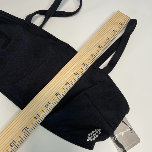 Free People Very Prairie Bra Black Sports Bra Size XS NWT - Picture 5 of 7